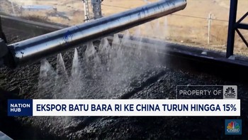 Video: Ekspor Batu Bara RI ke China Turun Hingga 15%