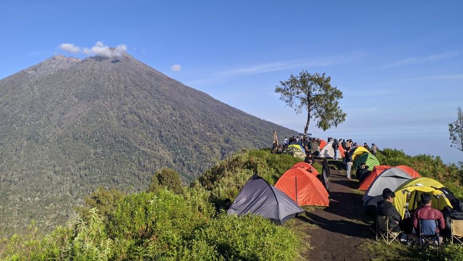 Gunung Rinjani. (Dok. Detikcom/Ahmad Viqi)