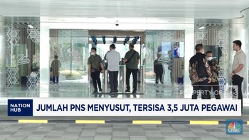 Video: Jumlah PNS Menyusut, Tersisa 3,5 Juta Pegawai