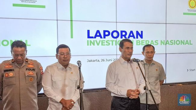 Amran Bongkar Modus "Penipuan" Beras, Warga RI Berpotensi Rugi Rp99 T