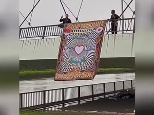 PSHT Minta Maaf soal Gaduh Video Bentangkan Bendera di Jembatan Jepang