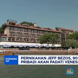 Video: Pernikahan Jeff Bezos, 90 Jet Pribadi Akan Padati Venesia