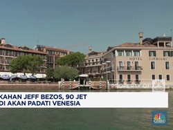 Video: Pernikahan Jeff Bezos, 90 Jet Pribadi Akan Padati Venesia