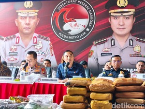 Polda Metro Ungkap 3 Kasus Narkoba Menonjol Mei-Juni, Ada 143 Kg Ganja di Koper