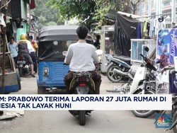 Video: Prabowo Terima Laporan 27 Juta Rumah Tak Layak Huni RI