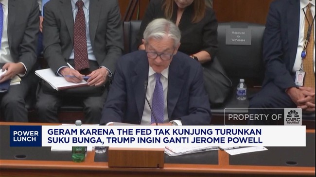 Trump Bunga Video: Suku Bunga The Fed Turun, Trump Ingin Ganti Jerome Powell