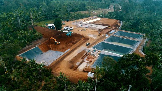 Prabowo Resmikan Pembangkit Listrik Panas Bumi Pertamina di Lampung