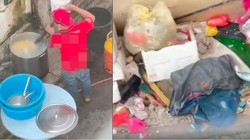 Gerai Mie Dicap Jorok karena Masaknya di Sebelah Sampah