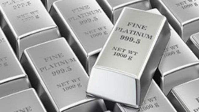 Tiba-Tiba Harga Platinum Melejit, Pasar Dunia Panik!