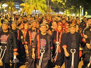 Hadiri Grebeg Suro, Menbud: Reog Ponorogo Wujud Nyata Kekayaan Budaya RI