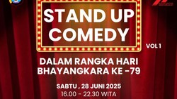 Acara Stand Up Comedy Polisi Kritik Polisi Warnai HUT Bhayangkara
