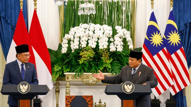Anwar Ibrahim Bertemu Prabowo di Istana Hari Ini, Ada Apa?