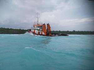 Kapal Kandas di Perairan Tanjung Goram Buton Utara, 1 ABK Tewas-7 Selamat
