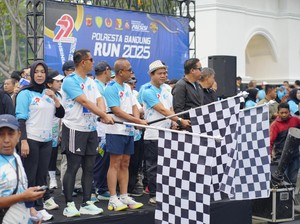 Kapolda Jabar Buka Polresta Bandung Run Sambut HUT Ke-79 Bhayangkara