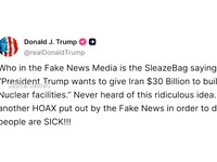 Video: Trump Bantah Kabar Kesepakatan Nuklir Iran Senilai $30 Miliar