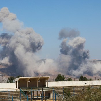 Detik-Detik Israel Bombardir Lebanon