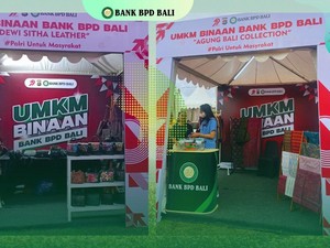 Bank BPD Bali Fasilitasi UMKM Lokal Promosikan Produk di HUT ke-79 Bhayangkara