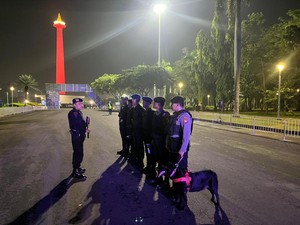 Kawal Jakarta International Marathon, Brimob PMJ Pastikan Situasi Aman
