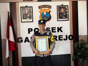 Polda Jatim Berikan Penghargaan untuk Inovasi Bripka Bagus Pratomo