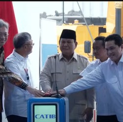 Prabowo Resmikan Proyek Baterai EV RI Rp96,04 Triliun, Ini Pemiliknya