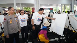160 Anak dan Difabel Ikut Lomba Melukis-Mewarnai Hari Bhayangkara Ke-79