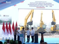 Video: Prabowo Resmikan Proyek Ekosistem Baterai EV Senilai Rp 96 T