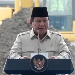 Di Balik Proyek Ekosistem Baterai EV, Prabowo Ungkap Peran Jokowi
