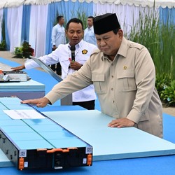 Megaproyek Baterai EV Rp 96 Triliun, Ini Porsi Kepemilikan Saham BUMN