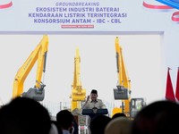 Bangun Rantai Pasok Baterai EV, Langkah Awal Antam Jadi Pemain Global