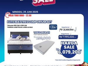 Banting Harga! Beli Kasur di Transmart Full Day Sale Jadi Semurah Ini