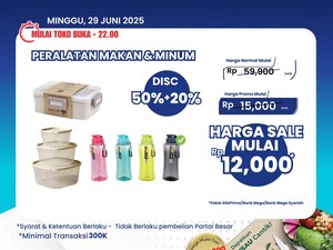 Cuma di Transmart Full Day Sale, Tumbler Mulai Rp 12 Ribuan
