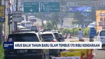 Video: Arus Balik Tahun Baru Islam Tembus 170 Ribu Kendaraan