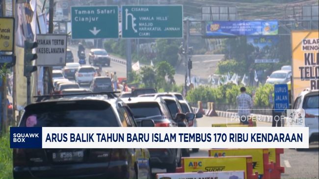 Video: Arus Balik Tahun Baru Islam Tembus 170 Ribu Kendaraan