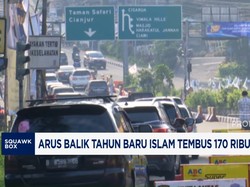 Video: Arus Balik Tahun Baru Islam Tembus 170 Ribu Kendaraan