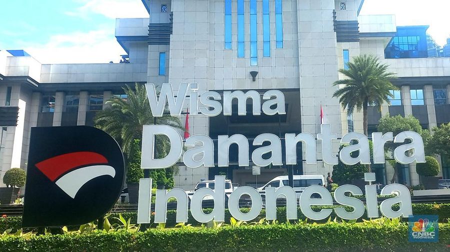 Danantara Indonesia. (CNBC Indonesia/Muhammad Sabki)