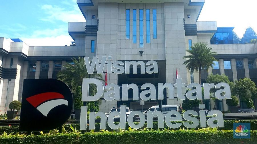 Danantara Indonesia. (CNBC Indonesia/Muhammad Sabki)