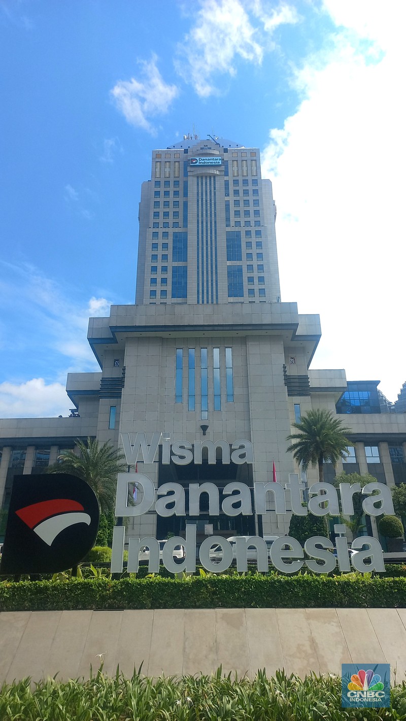 Danantara Indonesia. (CNBC Indonesia/Muhammad Sabki)