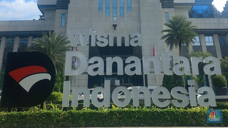 Danantara Indonesia. (CNBC Indonesia/Muhammad Sabki)