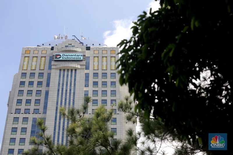 Danantara Indonesia. (CNBC Indonesia/Muhammad Sabki)