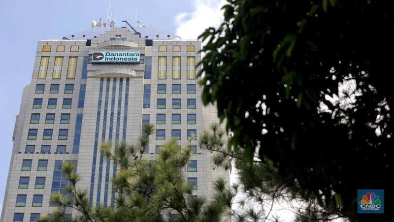 Danantara Indonesia. (CNBC Indonesia/Muhammad Sabki)