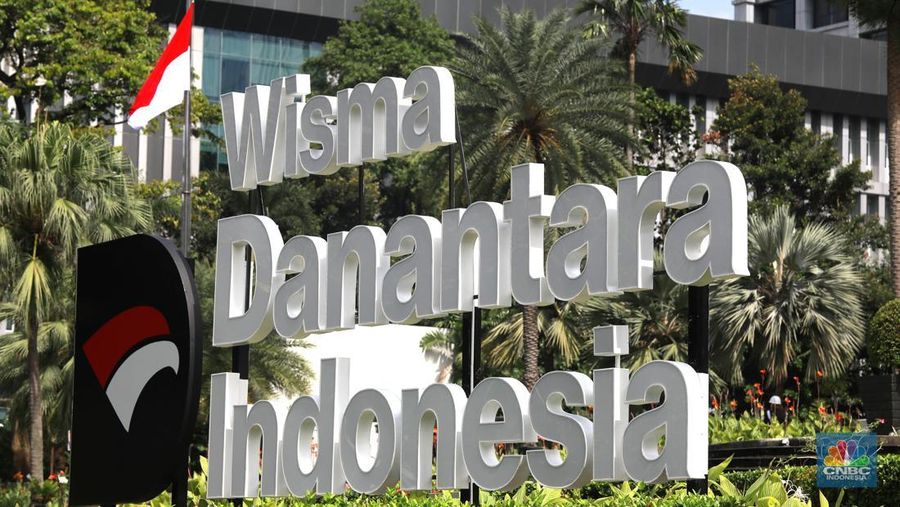 Danantara Indonesia. (CNBC Indonesia/Muhammad Sabki)