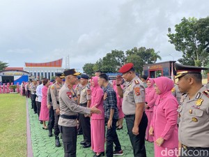 Ratusan Personel Polda Bangka Belitung Naik Pangkat