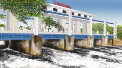 Buih Menahun di Sungai Jakarta