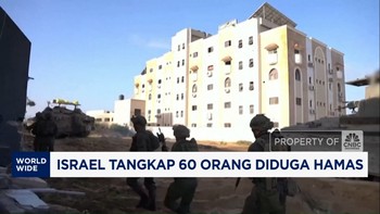 Video: Israel Tangkap 60 Orang Yang Diduga Anggota Hamas
