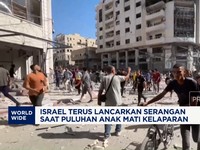 Video: Israel Serang Gaza Saat Puluhan Anak Palestina Mati Kelaparan
