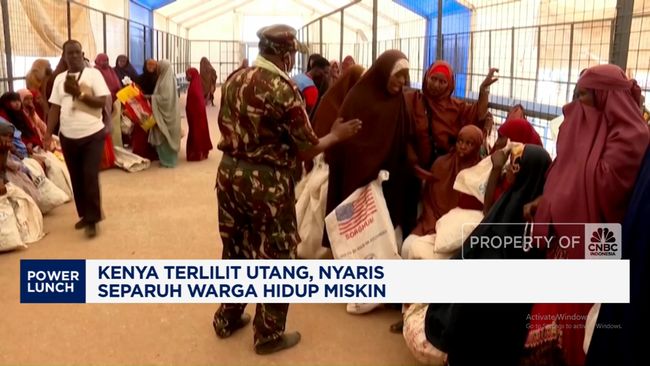 Video: Kenya Terlilit Utang, Nyaris Separuh Warga Hidup Miskin