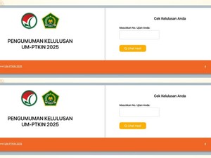 Link Cek Hasil Pengumuman UM-PTKIN 2025 di https://pengumuman-um.ptkin.ac.id/