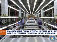 Video: Manufaktur China Kontraksi Lagi, 3 Kali di Bawah Ekspansi