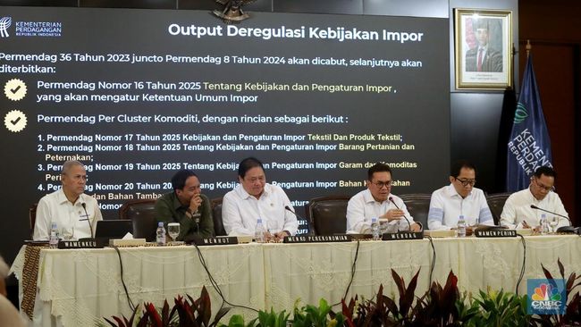 Daftar Lengkap Paket Deregulasi I, Cabut Permendag 8-Impor Direlaksasi