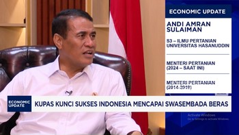 Video: Mentan Pamer Jurus RI Capai Stok Beras Tertinggi Dalam 57 Tahun